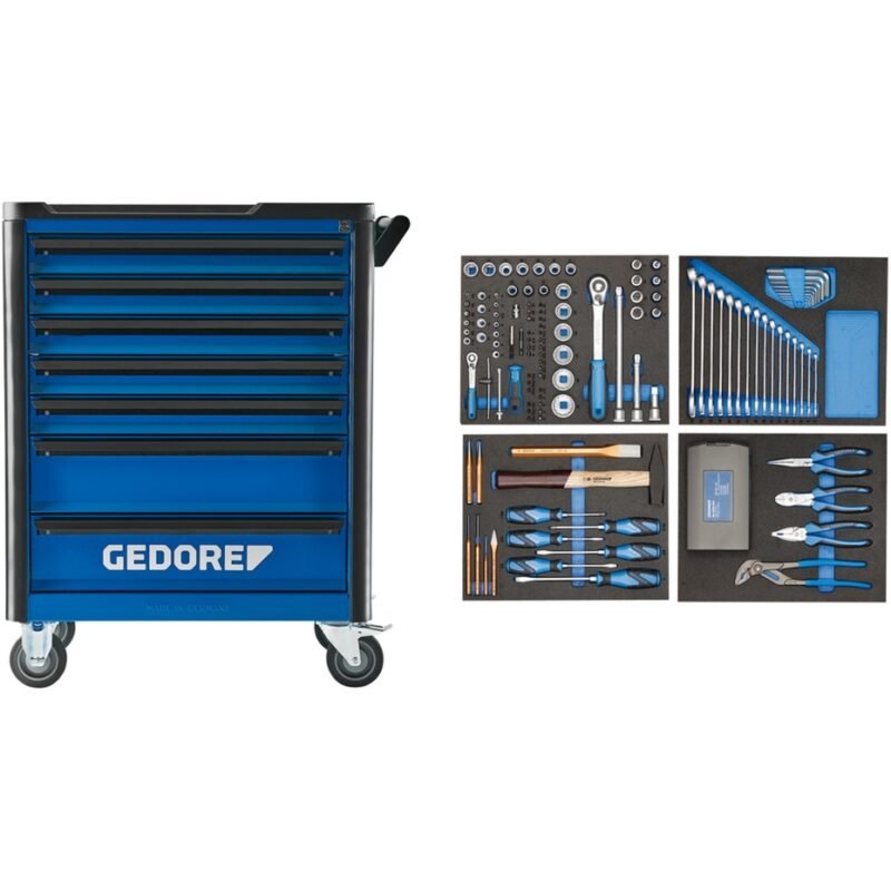 GEDORE Werkzeugwagen workster highline Azul