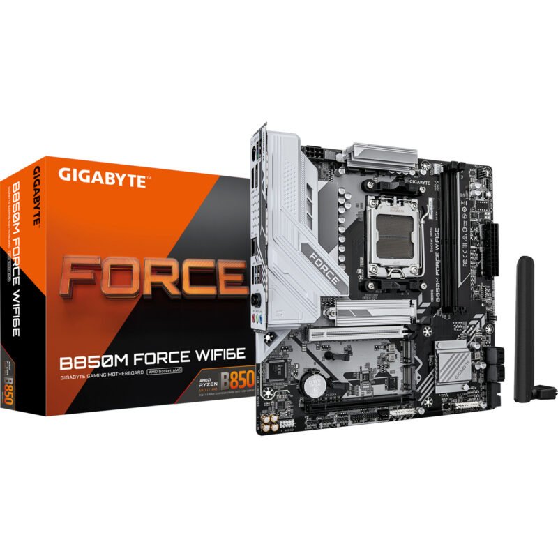 GIGABYTE B850M FORCE WIFI6E Negro
