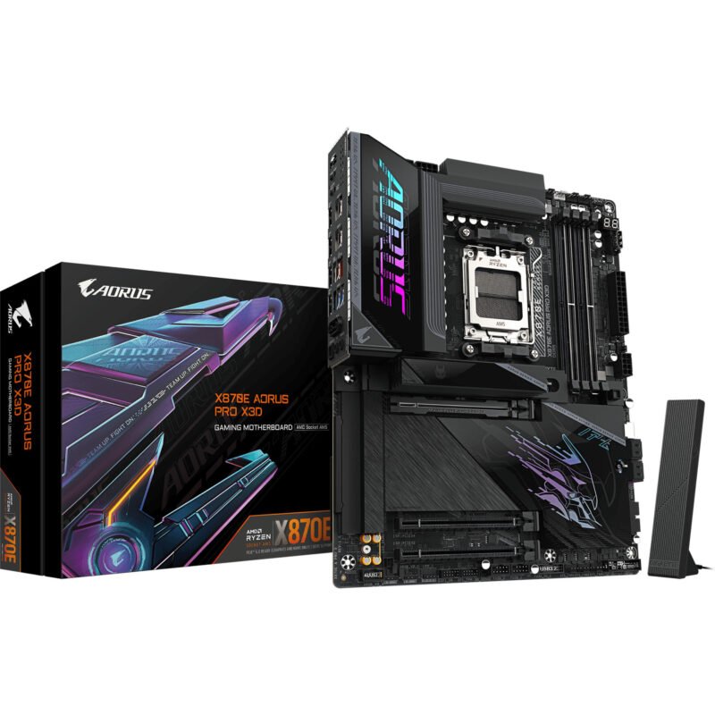 GIGABYTE X870E AORUS PRO X3D Negro