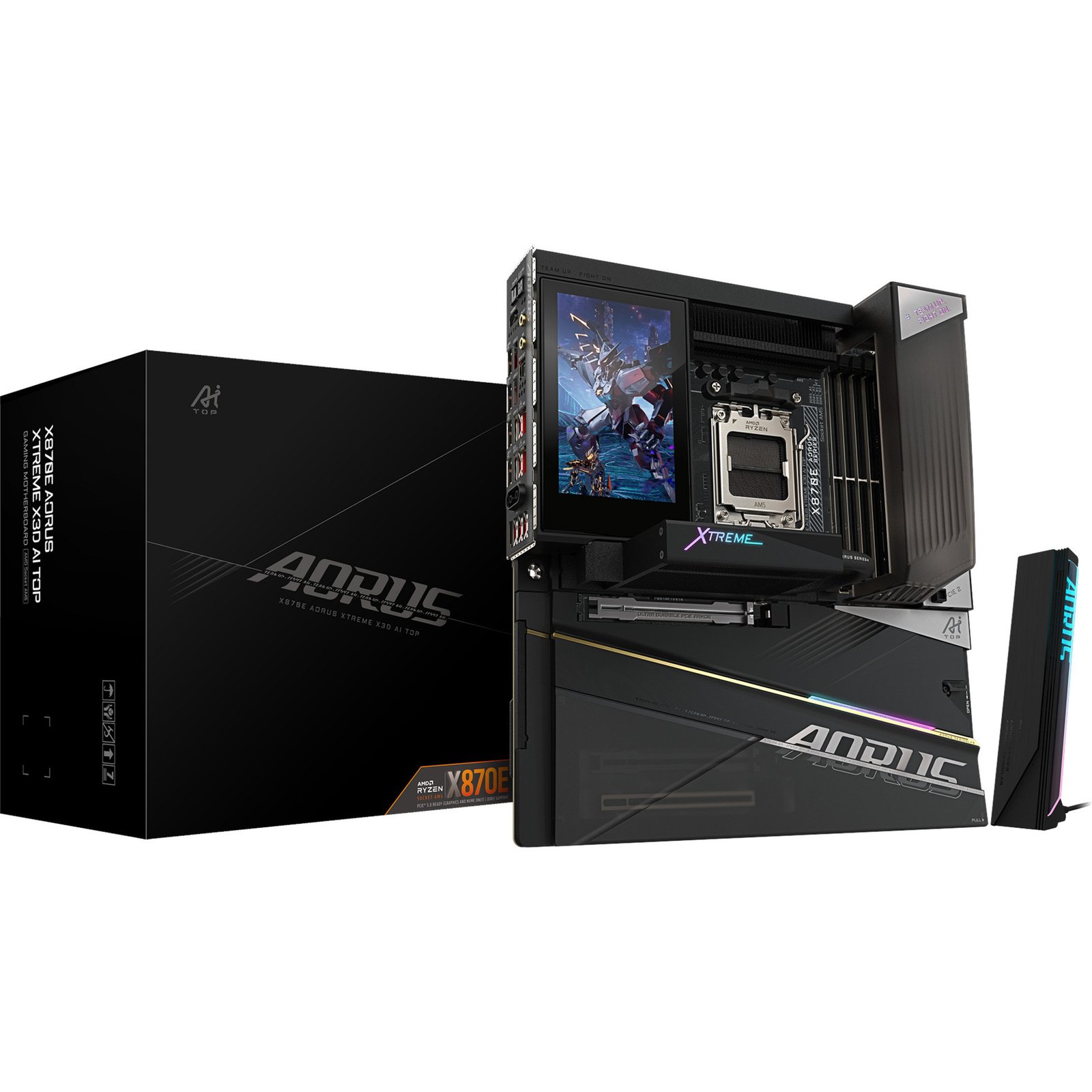 GIGABYTE X870E AORUS XTREME X3D AI TOP Negro