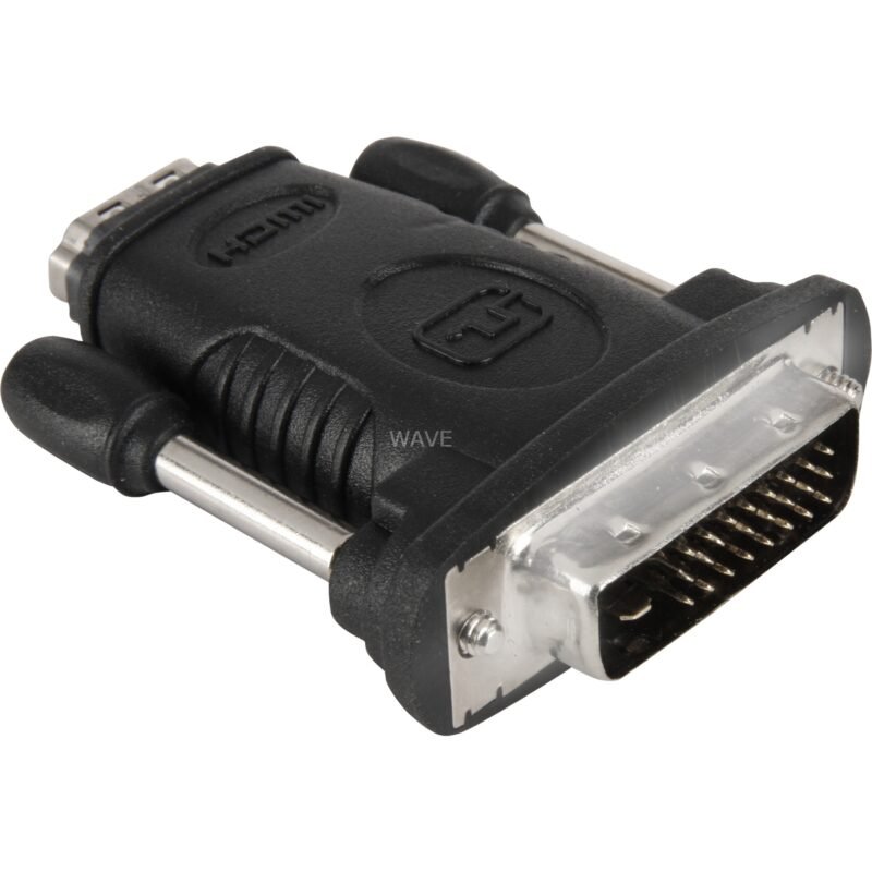 goobay Adapter HDMI auf DVI-D Negro