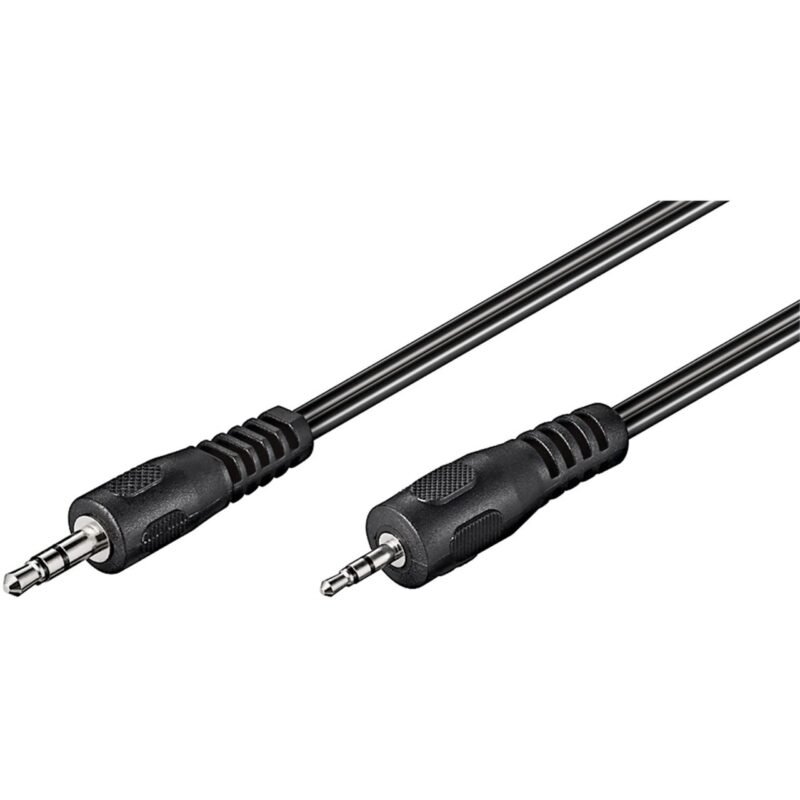 goobay Audiokabel 3 Negro