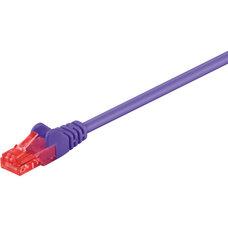 goobay CAT 6 Latiguillo Morado