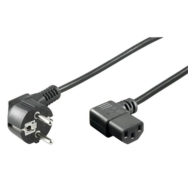 goobay Kaltgerätekabel Negro