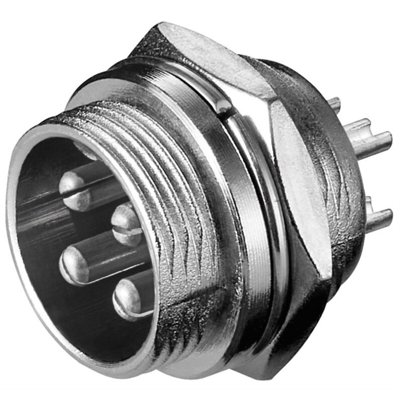 goobay Micrófono-Einbaustecker Negro