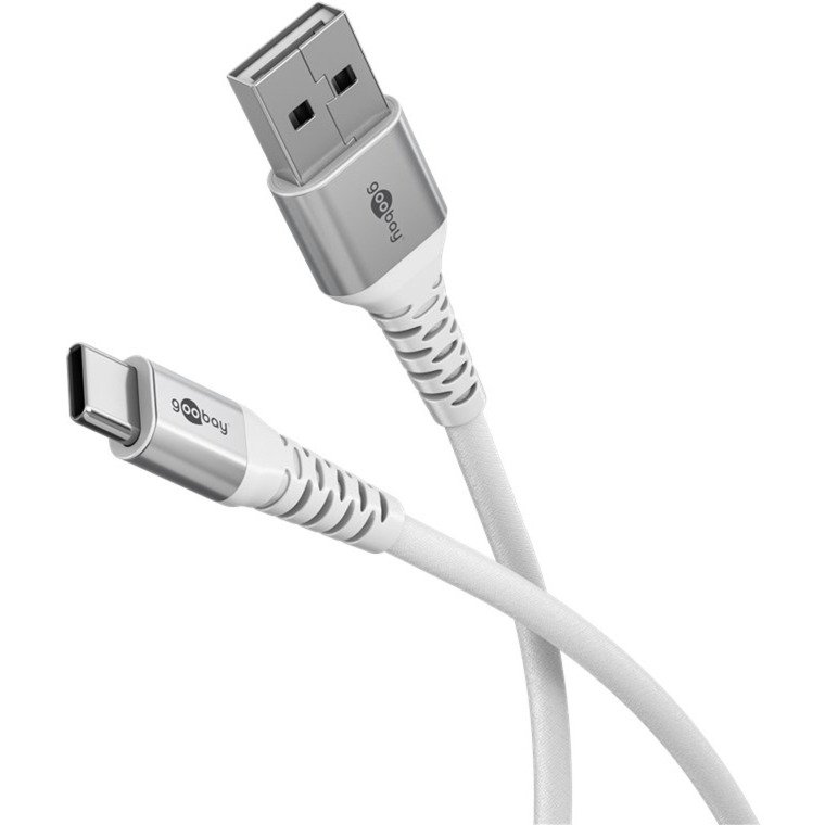 goobay Supersoftes USB 2.0 Textilkabel