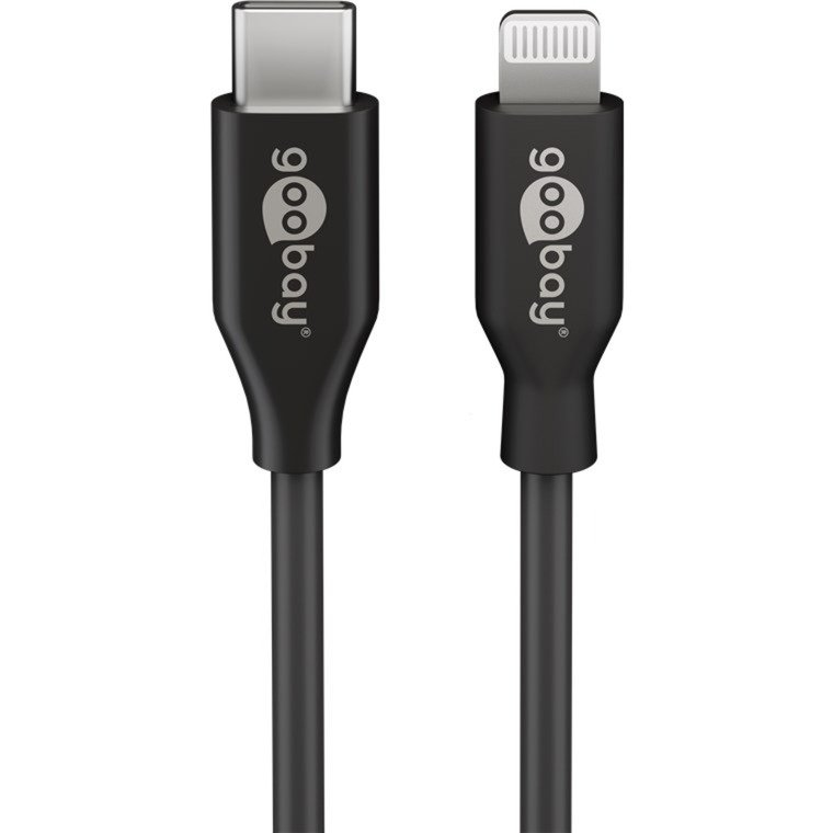 goobay USB 2.0 Adapterkabel Negro