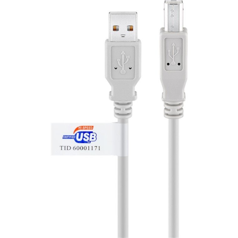 goobay USB 2.0 Kabel Gris