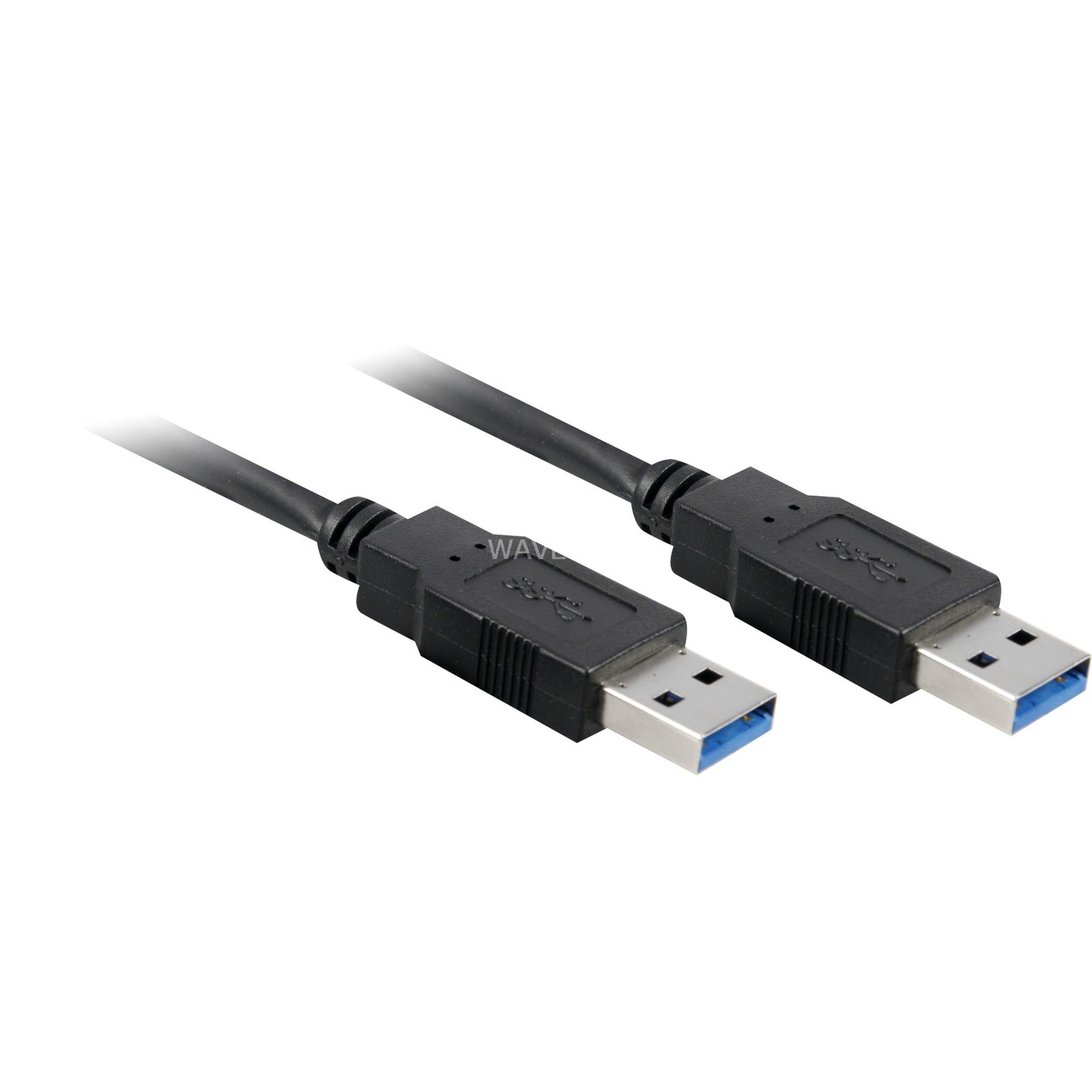 goobay USB 3.2 Gen 1 Kabel Negro