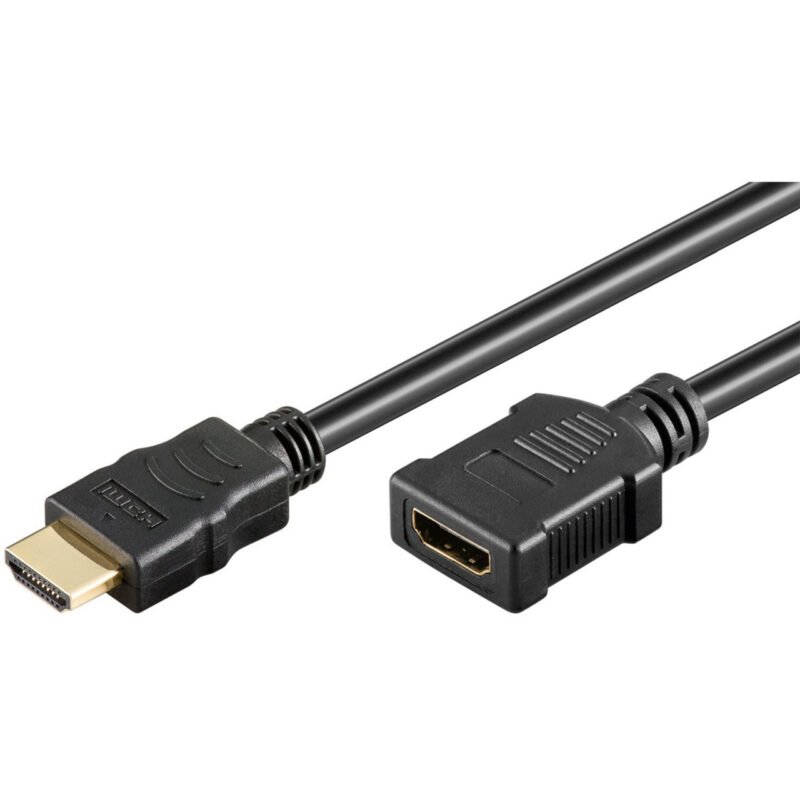 goobay High-Speed-HDMI-Verlängerungskabel con Ethernet