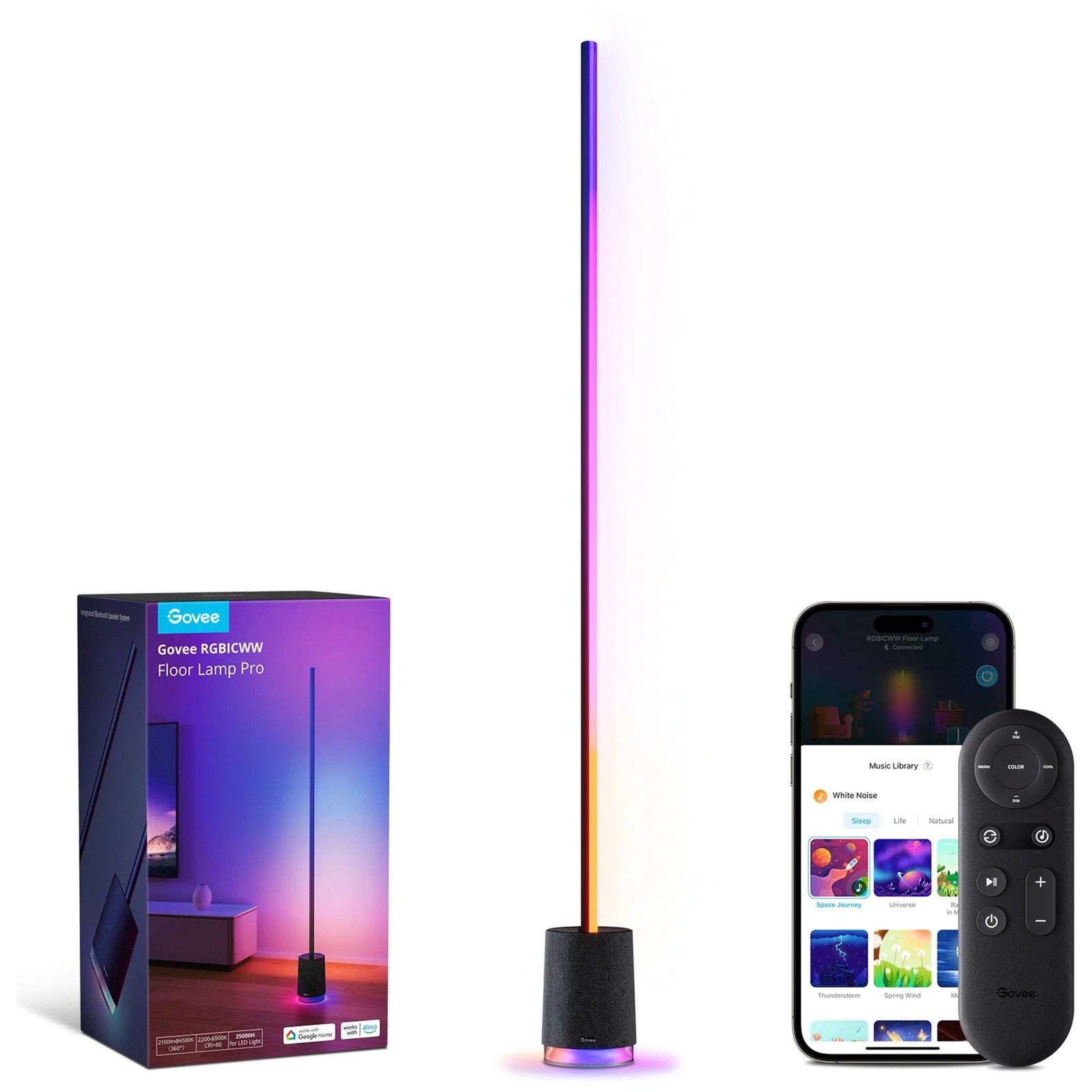Govee RGBICWW Stehlampe Pro Negro