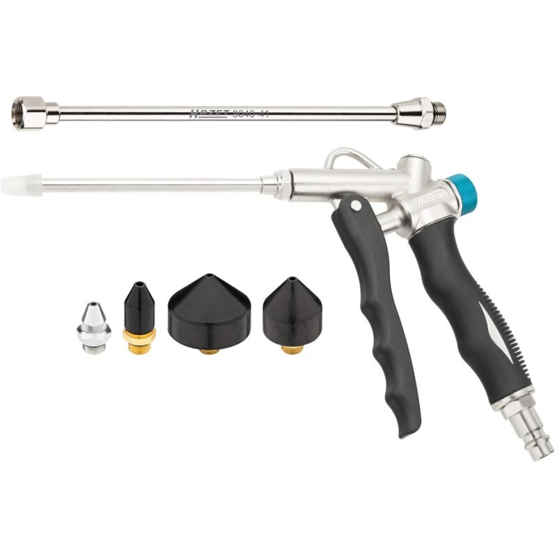 Hazet Ausblaspistole con Konus-Satz 9040-4/6