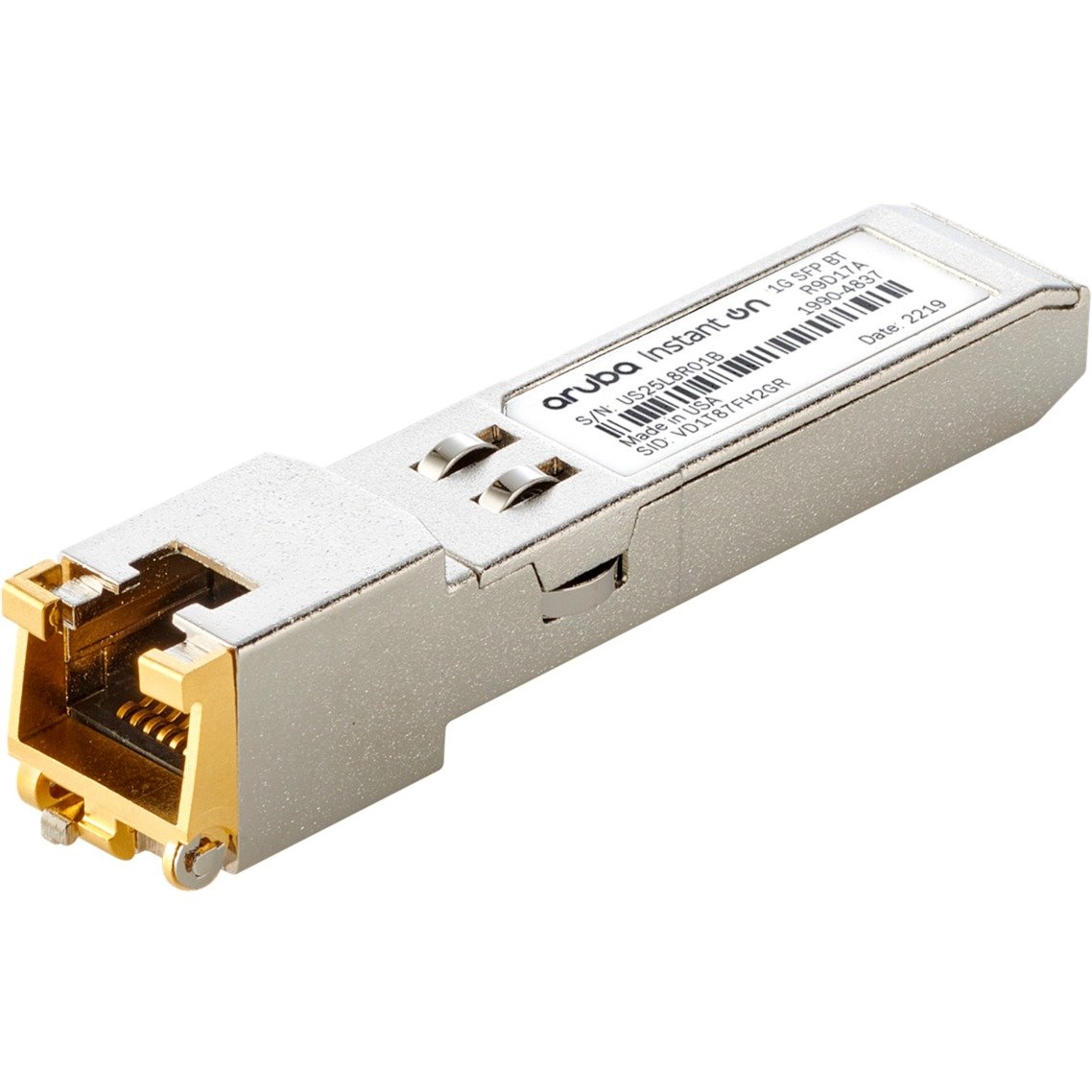 Hewlett Packard Enterprise Aruba Networking Instant On 1 G SFP RJ45 100 m Cat5e