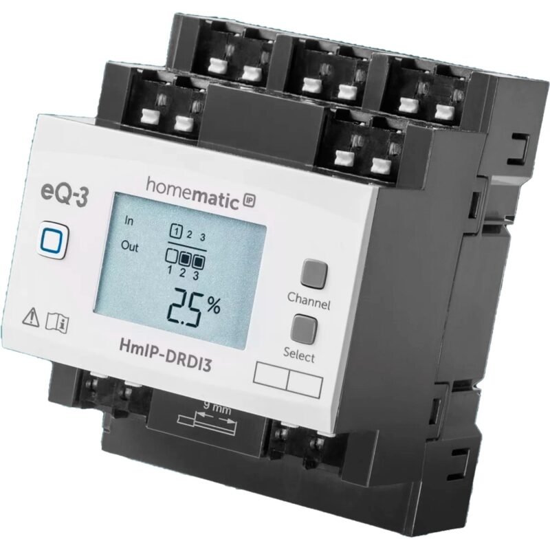 Homematic IP Dimmaktor para Hutschienenmontage - 3-fach (HmIP-DRDI3)
