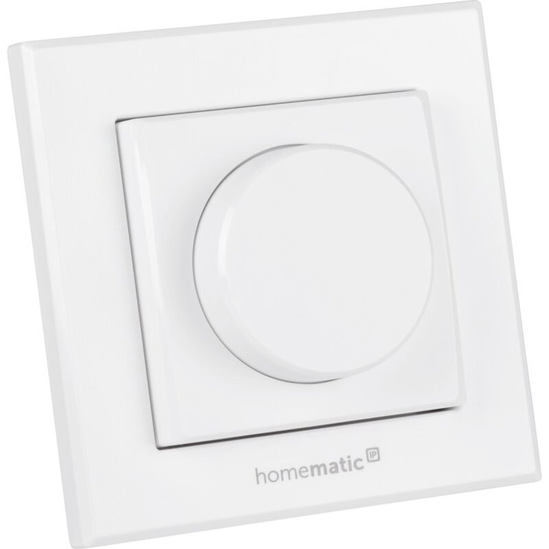 Homematic IP Drehtaster (HmIP-WRCR) Blanco