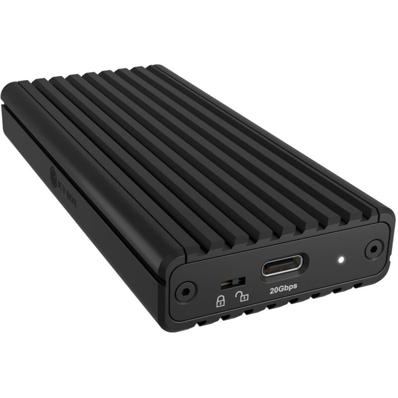 ICY BOX IB-1917M-C32a M.2 NVMe SSD Gehäuse Negro