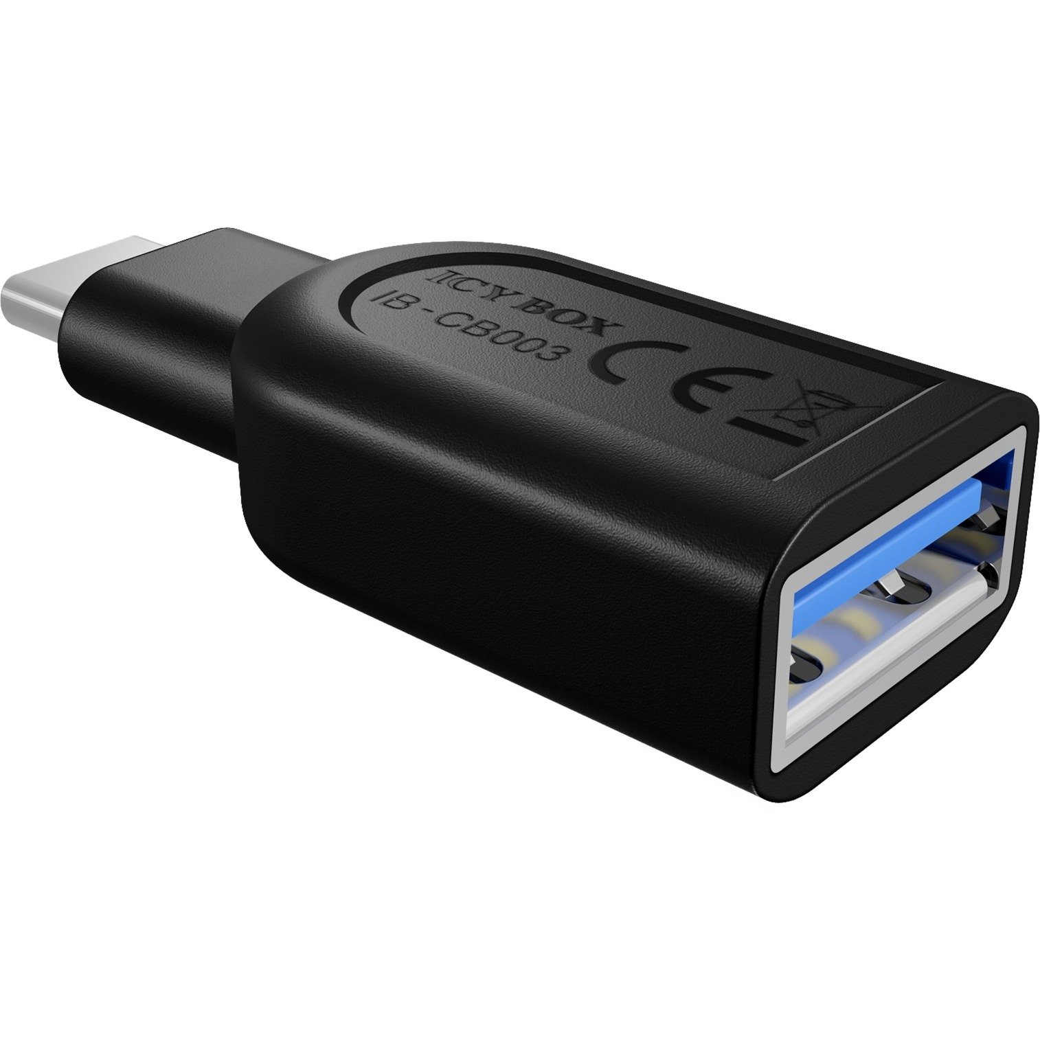 ICY BOX USB 3.2 Gen 1 Adapter Negro