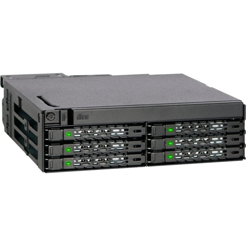 Icy Dock MB606SPO-B Negro
