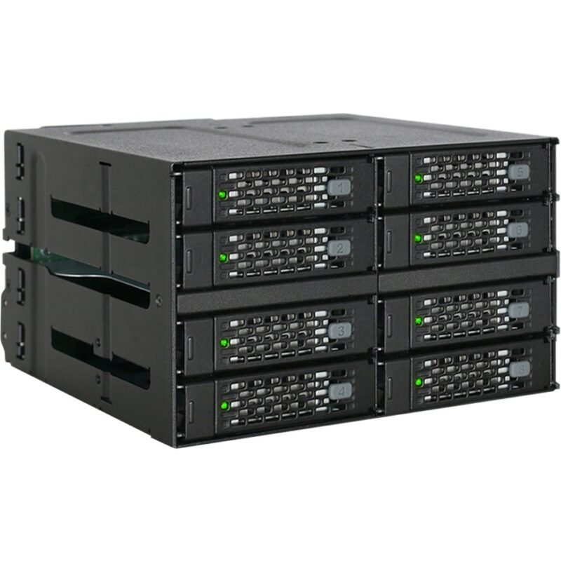 Icy Dock ToughArmor MB508SP-B Negro
