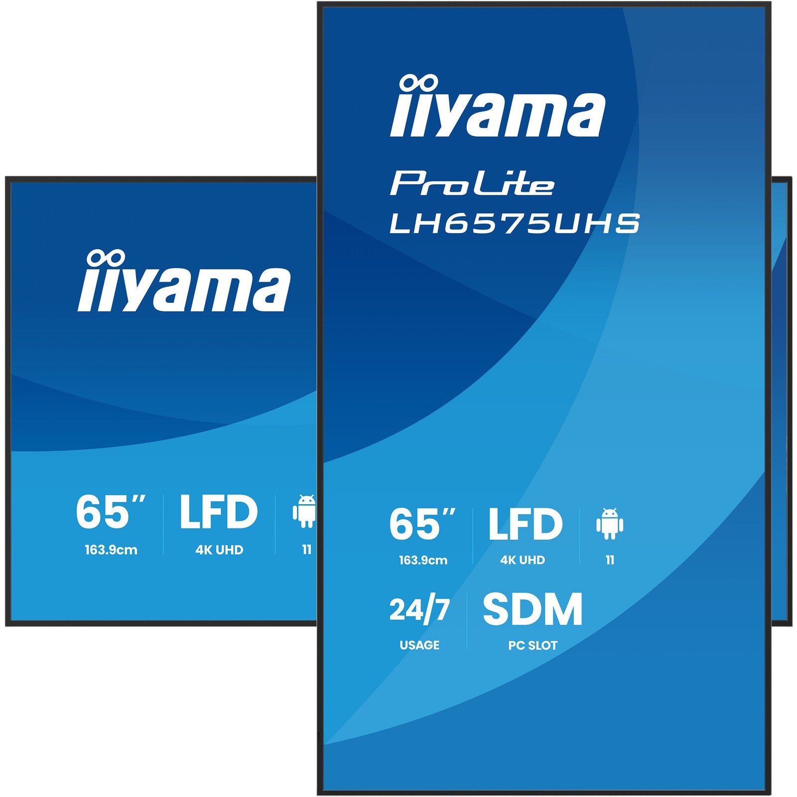 iiyama ProLite LH6575UHS-B2AG Negro
