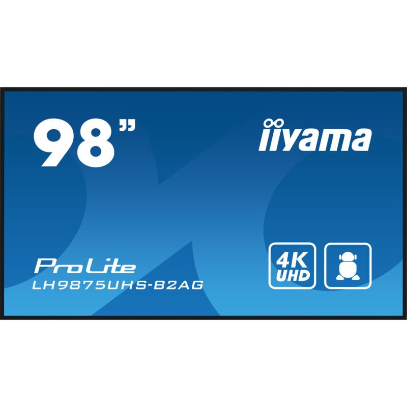 iiyama ProLite LH9875UHS-B2AG Negro