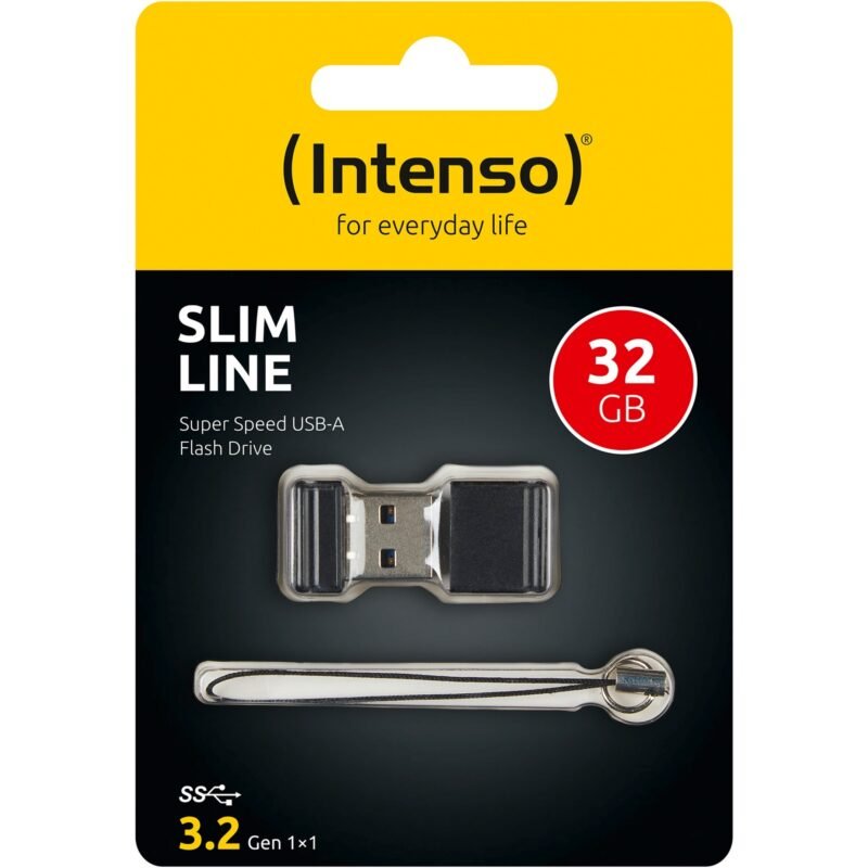 Intenso Slim Line Negro