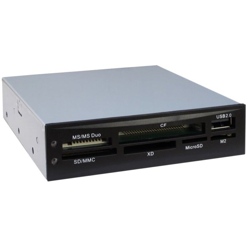 Inter-Tech Multicardreader CI-02 Negro