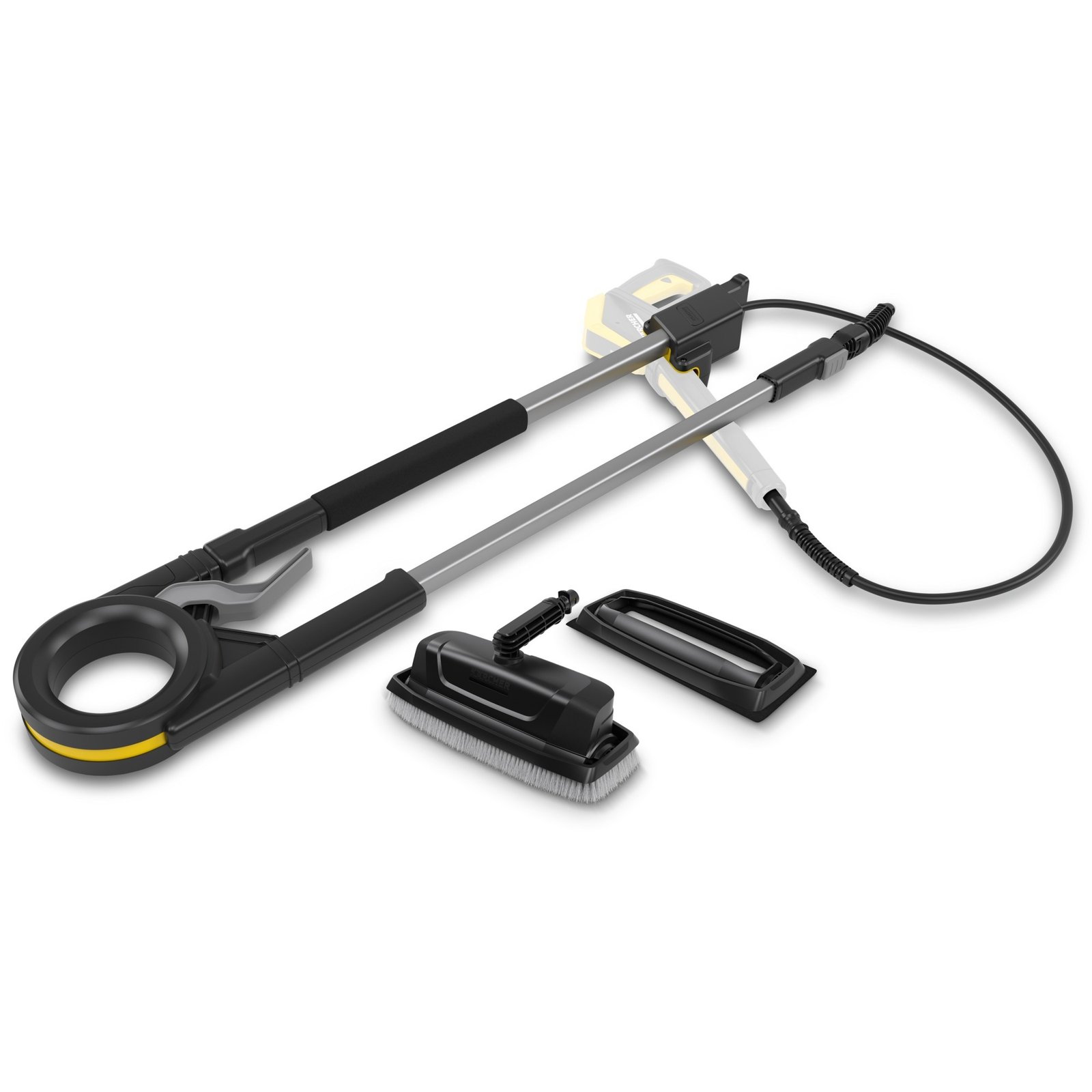 Kärcher Reinigungsset para Fassaden y Glasflächen Negro