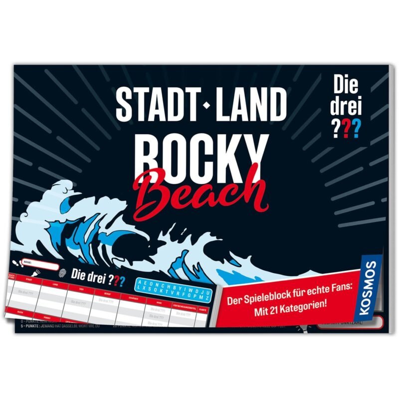 KOSMOS Die drei ???: Stadt - Land - Rocky Beach