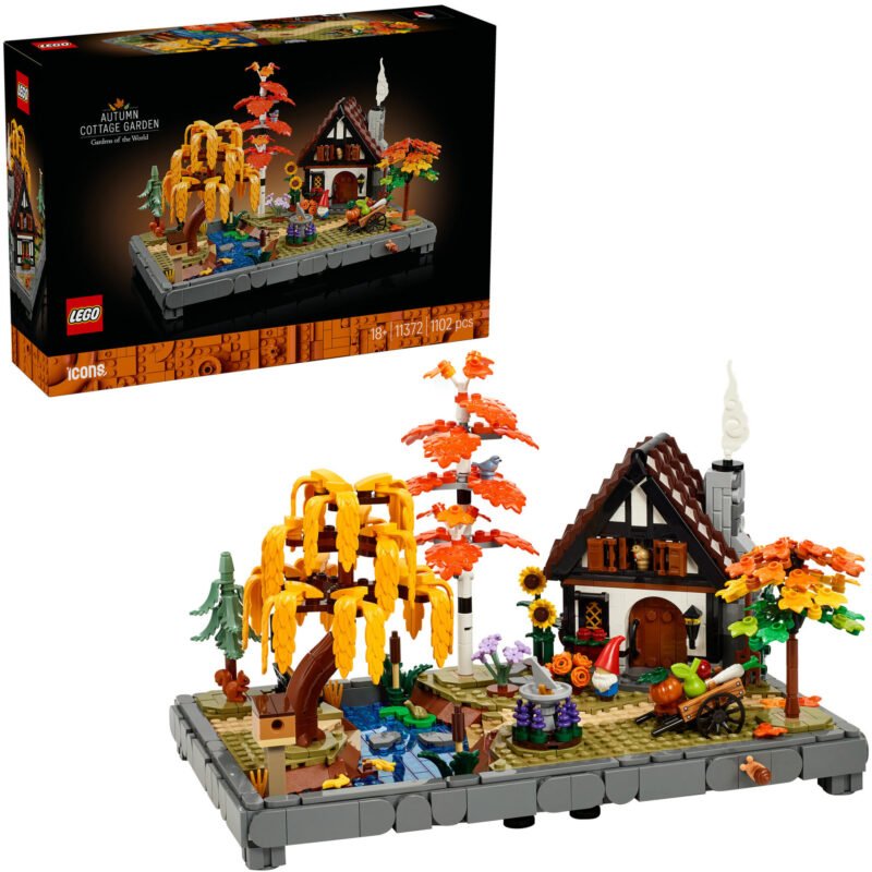LEGO 11372 Icons Herbstlicher Landhausgarten
