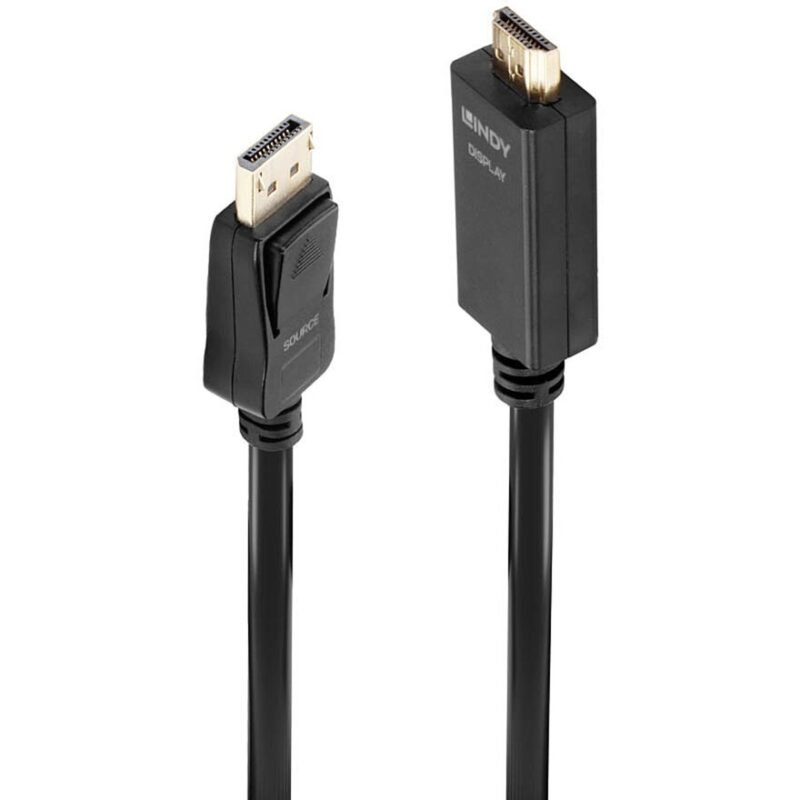 Lindy Adapterkabel DisplayPort > HDMI 10 Negro
