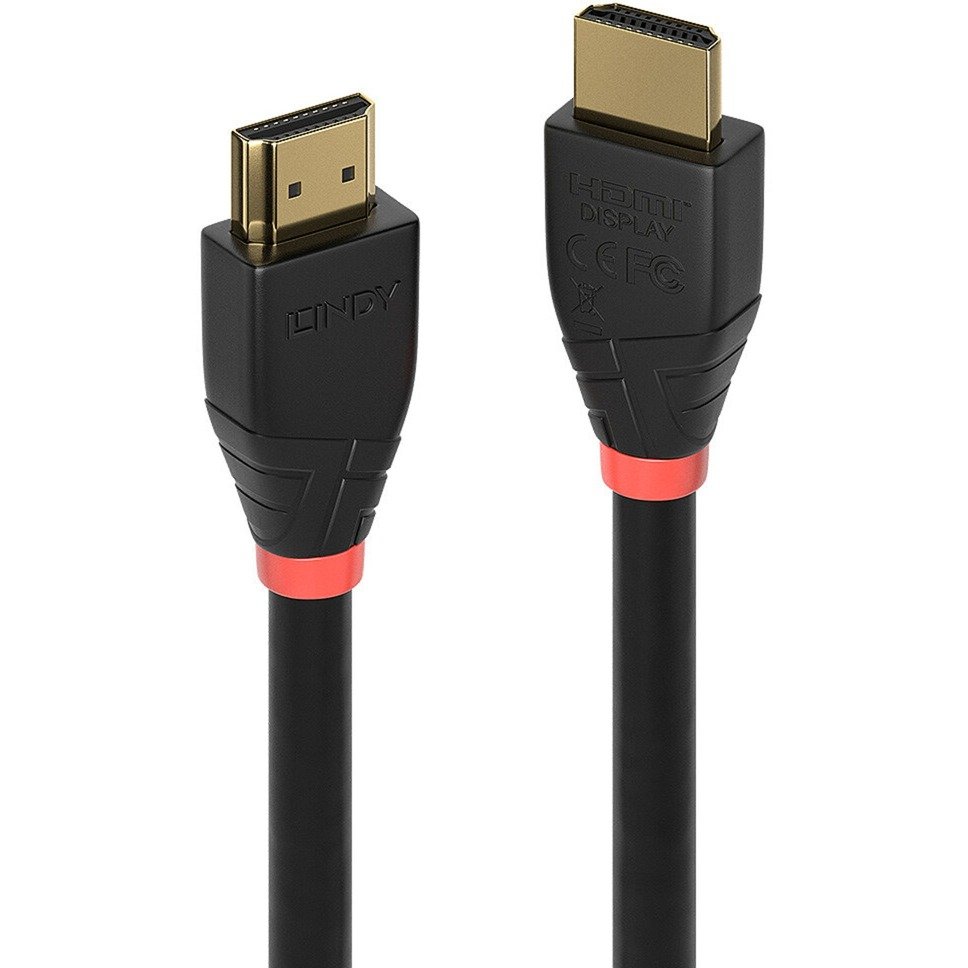 Lindy Aktives HDMI 4K60 Kabel Negro