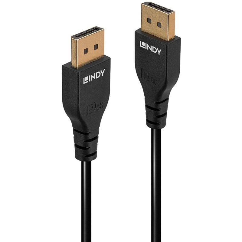 Lindy DisplayPort 1.4 Kabel Negro