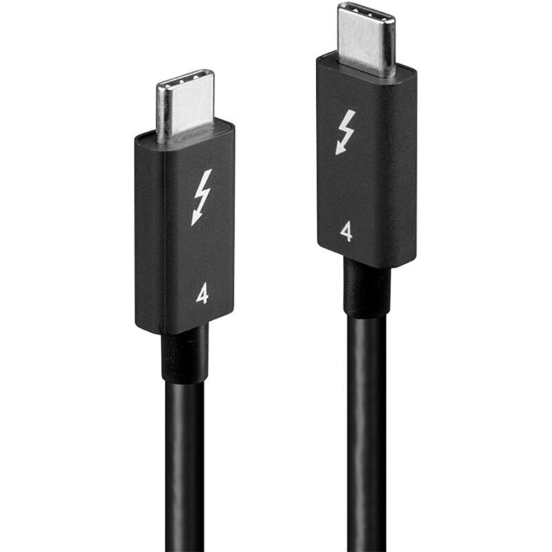 Lindy Thunderbolt 4 Kabel Negro