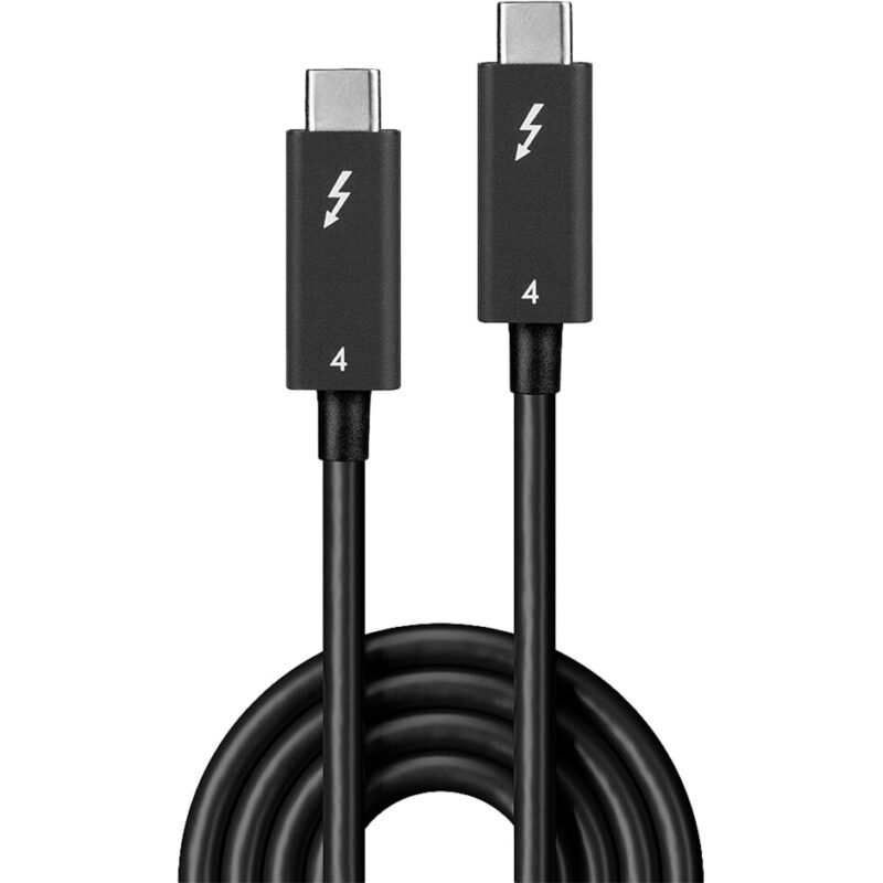 Lindy Thunderbolt 4 Kabel Negro