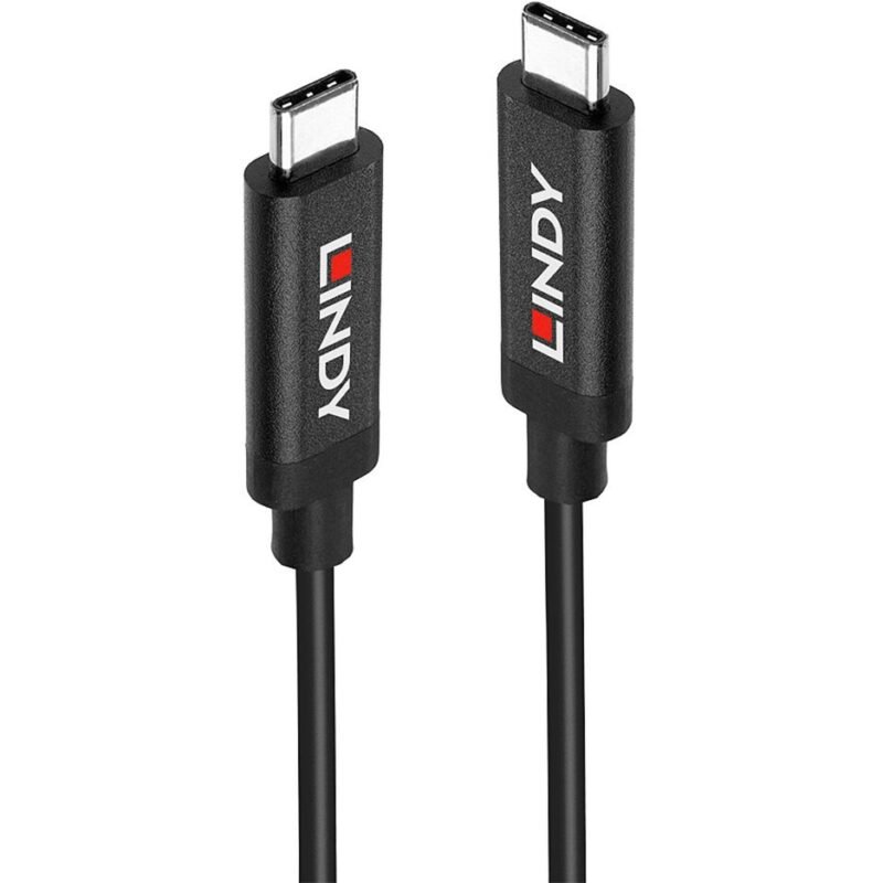 Lindy USB 3.2 Gen 2 Aktivkabel Negro