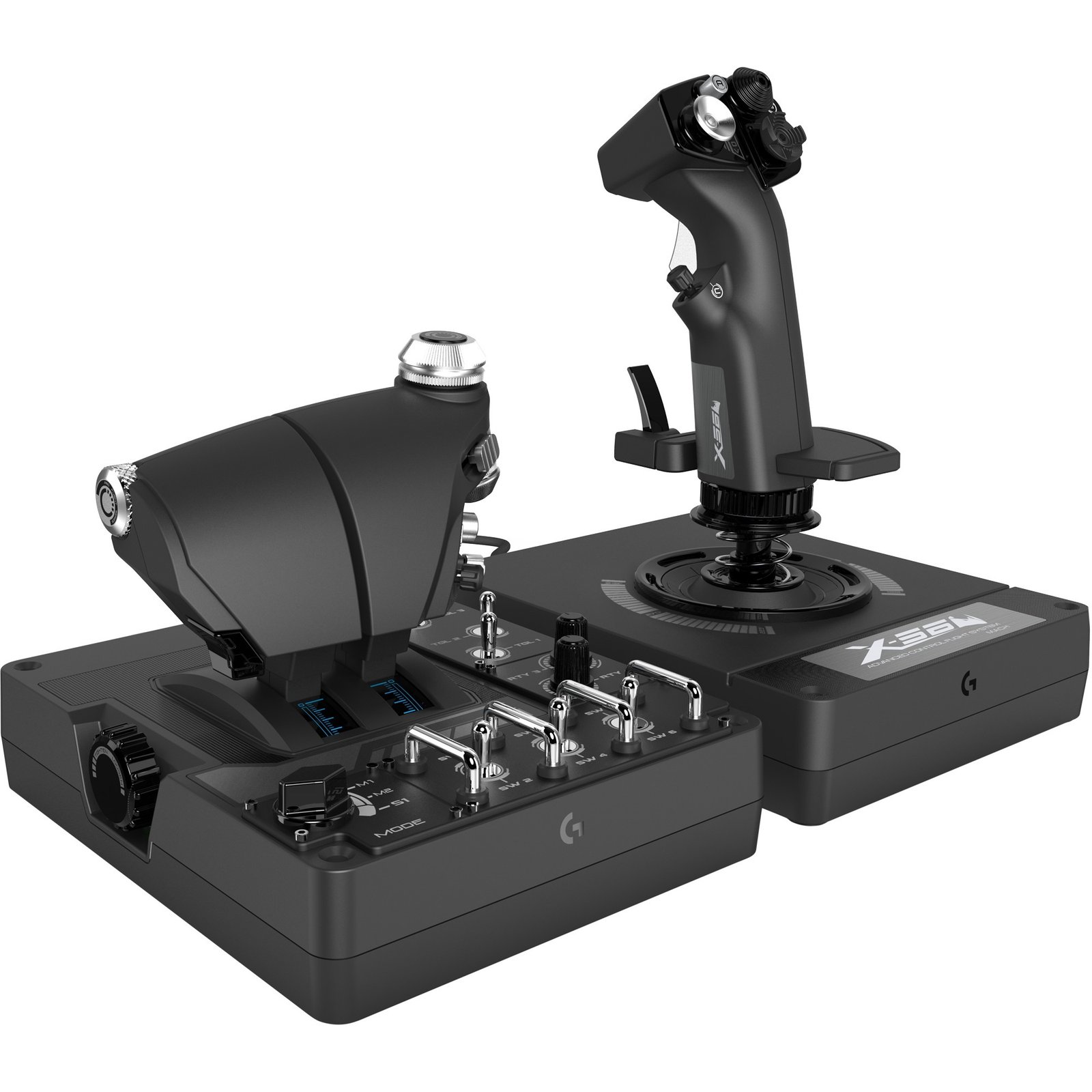 Logitech G Saitek Pro Flight X-56 Negro
