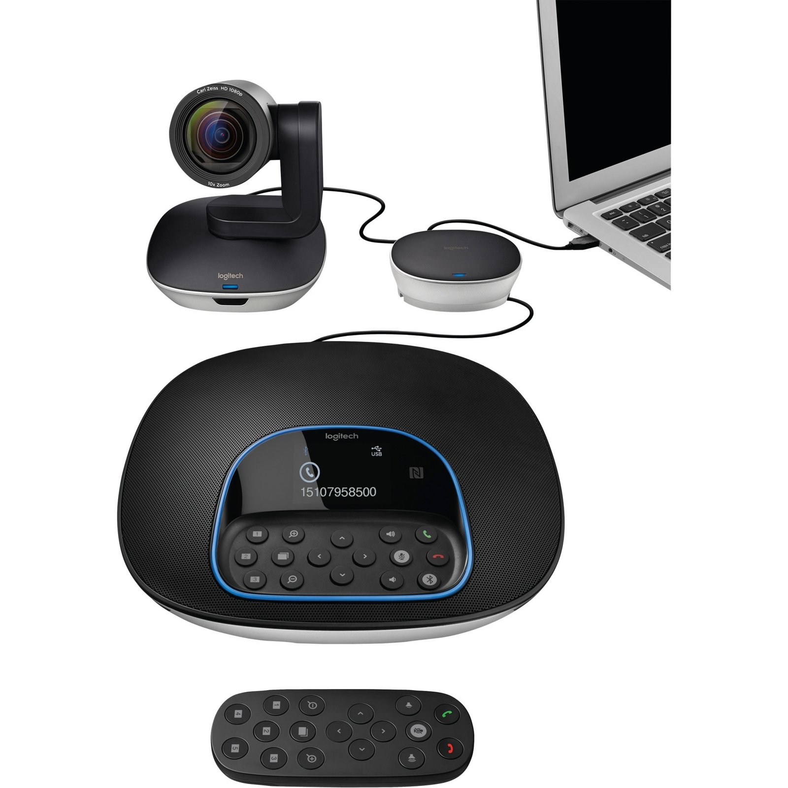 Logitech GROUP Negro