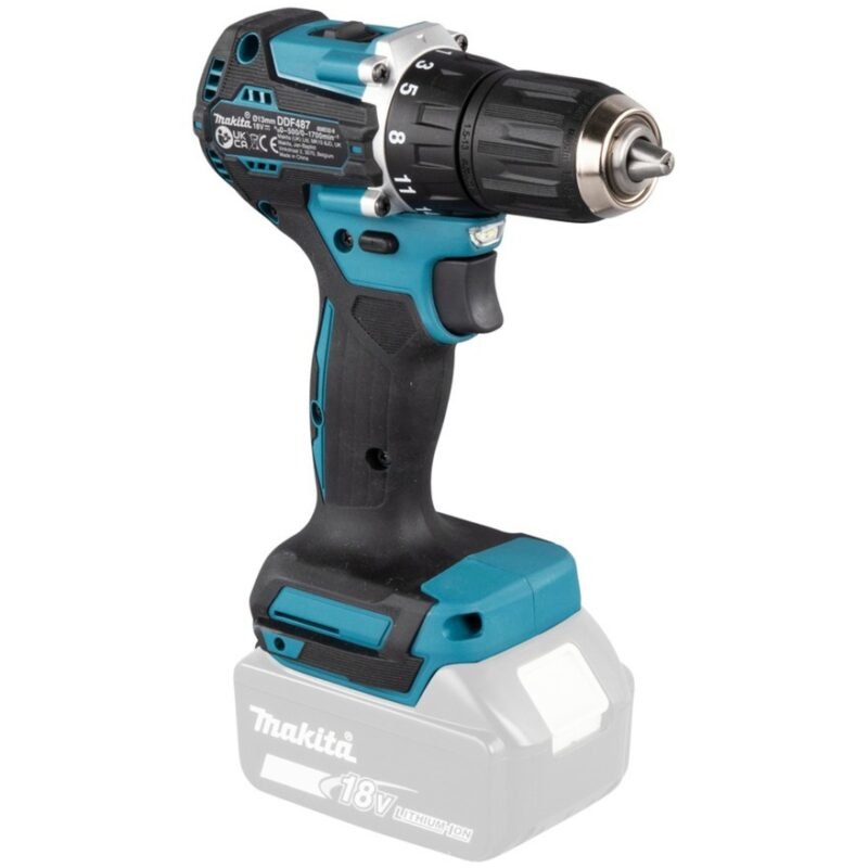 Makita Akku-Bohrschrauber DDF487Z Azul