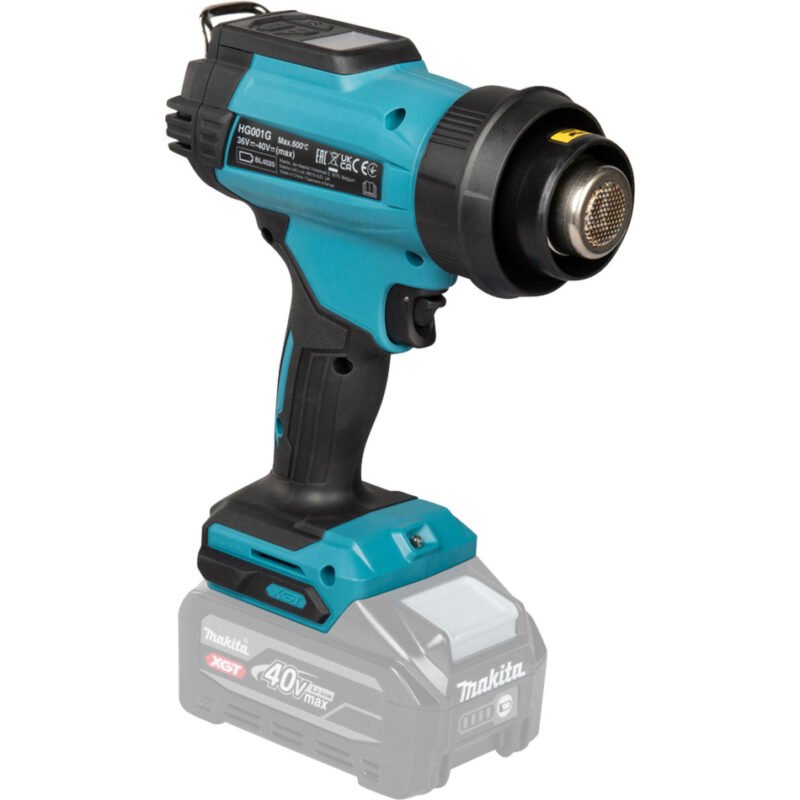 Makita Akku-Heißluftgebläse HG001GZ01 XGT Azul