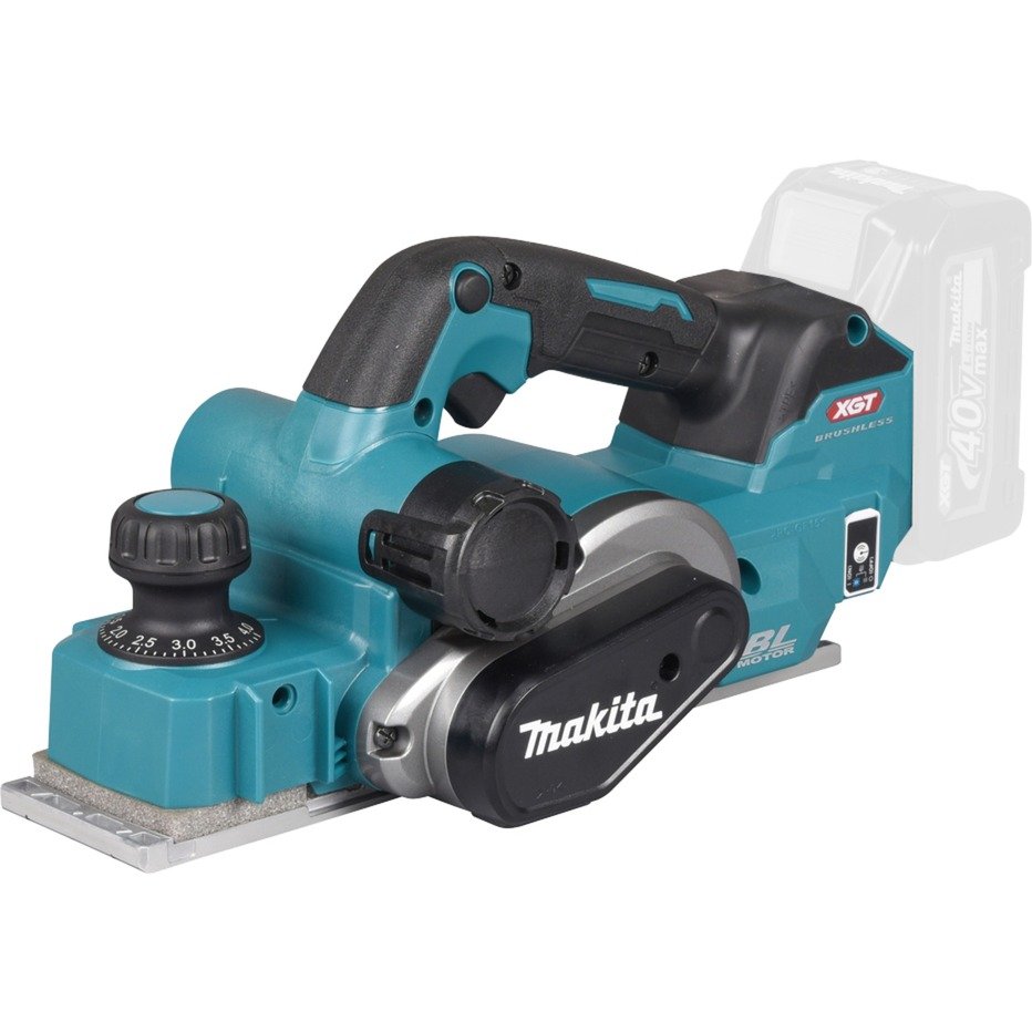 Makita Akku-Hobel KP001GZ Azul