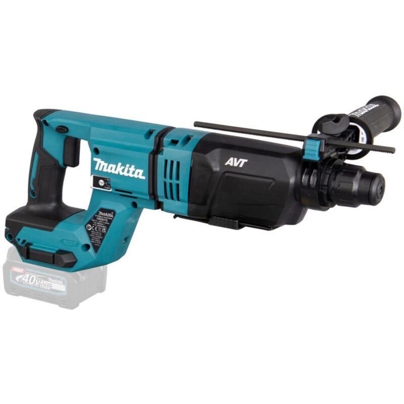 Makita Akku-Kombihammer HR007GZ XGT Azul