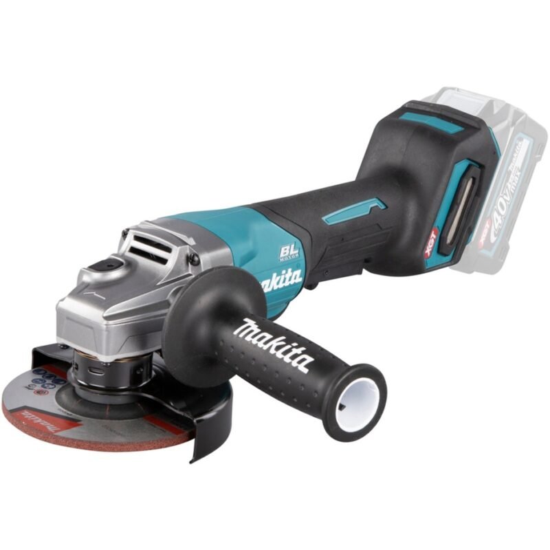 Makita Akku-Winkelschleifer GA016GZ XGT Azul
