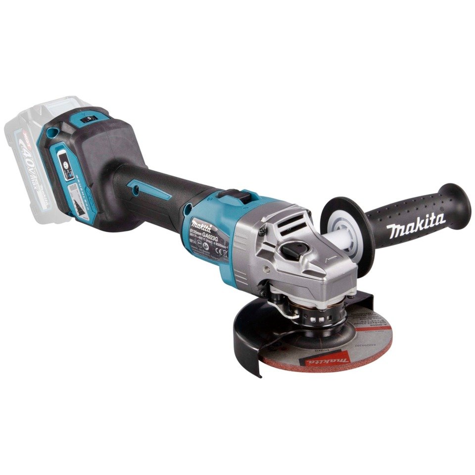 Makita Akku-Winkelschleifer GA023GZ XGT Azul