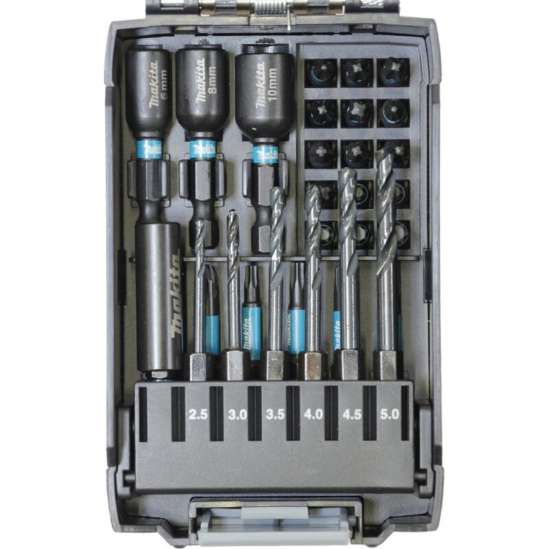 Makita Bohrer- & Bit-Satz Impact Black E-22866 Negro