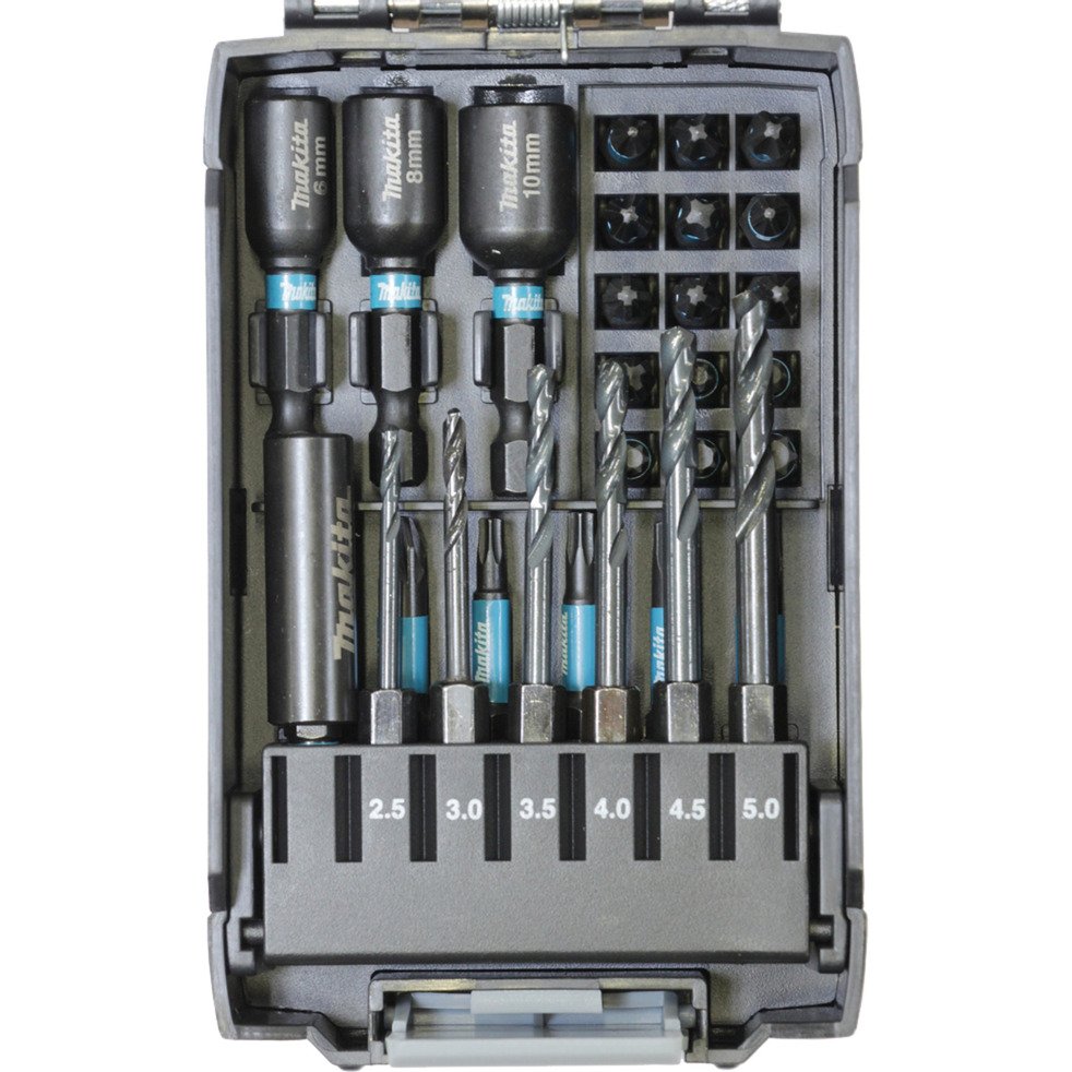 Makita Bohrer- & Bit-Satz Impact Black E-22866 Negro