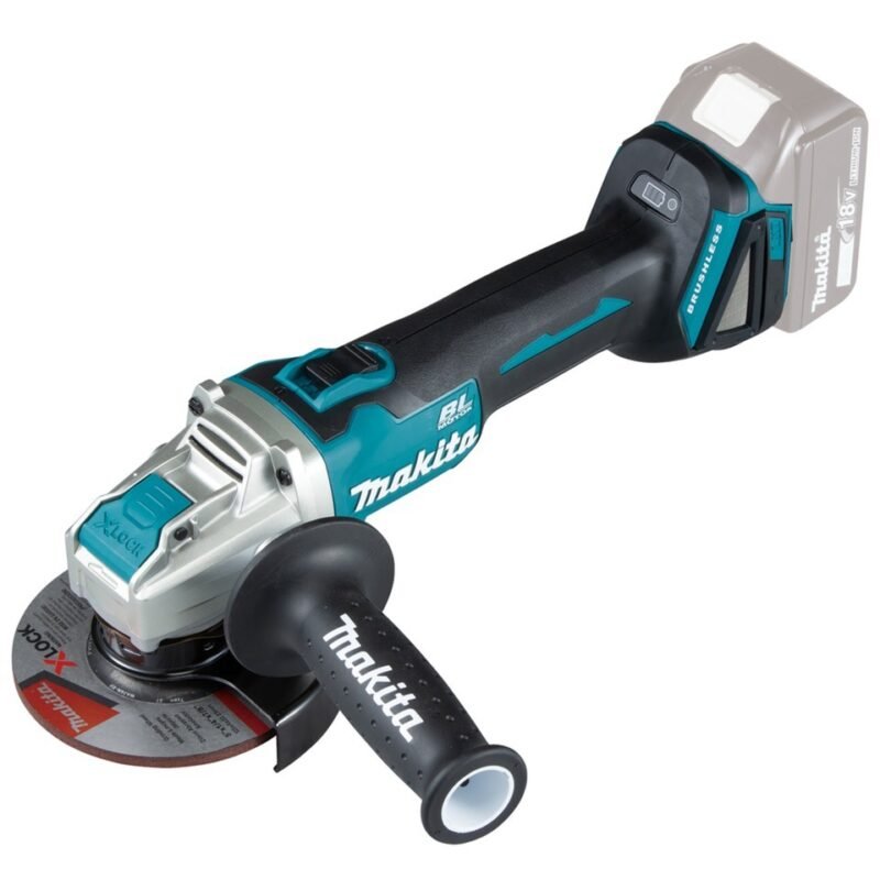 Makita X-LOCK Akku-Winkelschleifer DGA521ZX1 Azul