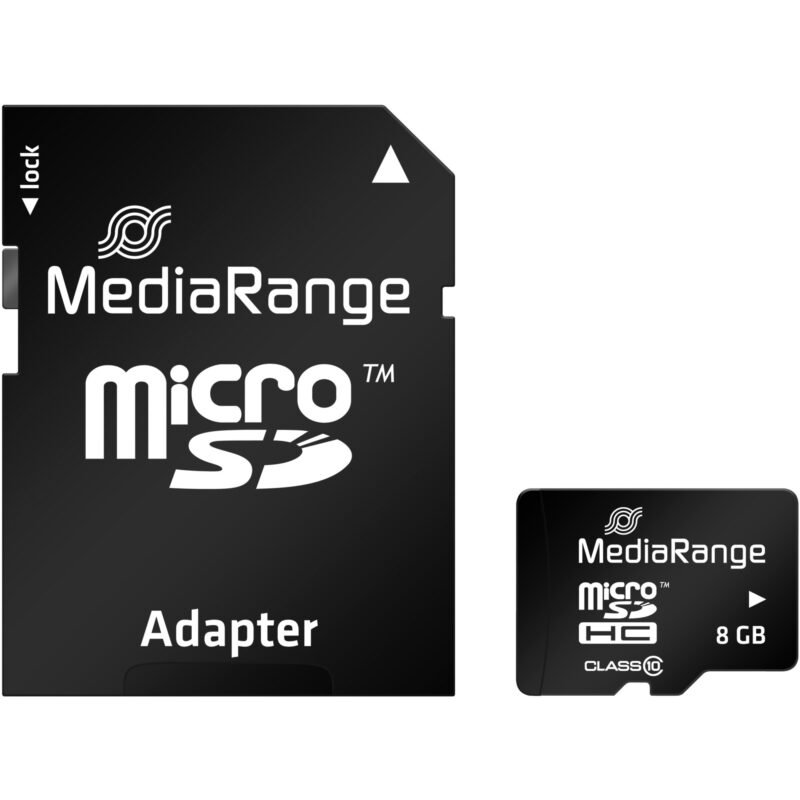 MediaRange microSDHC Negro