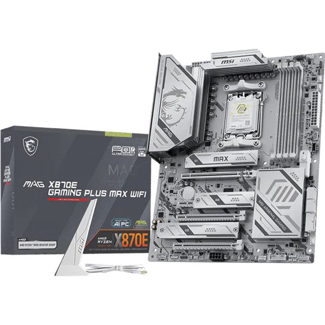 MSI MAG X870E GAMING PLUS MAX WIFI Negro