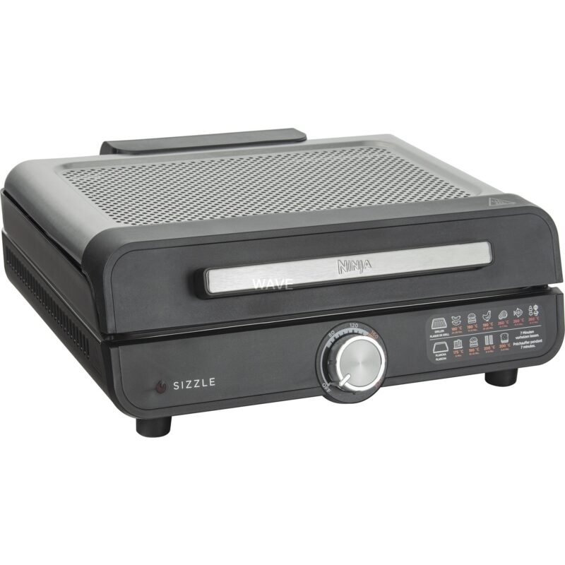 Ninja Sizzle Elektro-Grillplatte y Plancha GR101EU Negro